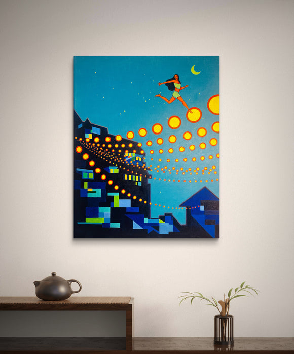 Path of Light (Canvas Print)