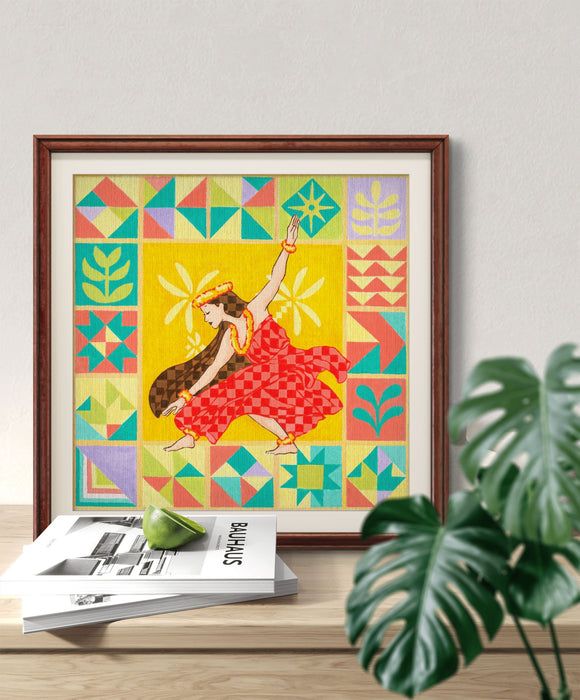 Threads of Aloha (Matted Print)