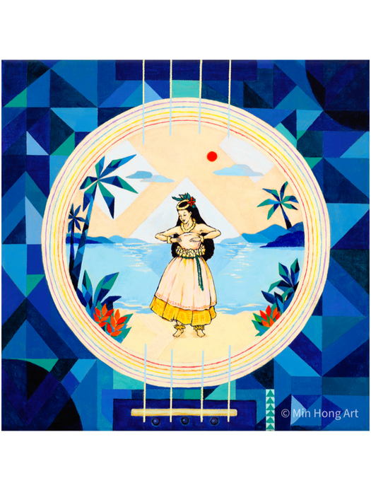 The Song She Dances (Matted Print)