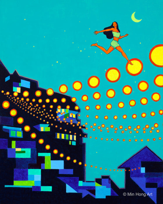 Path of Light (Canvas Print)