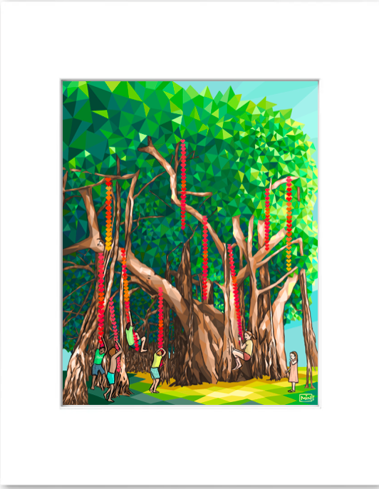 When We Were Young (Matted Print)