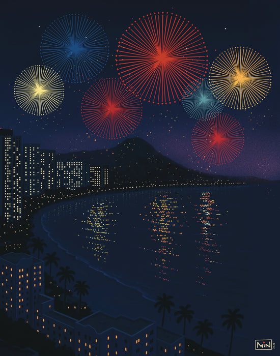 Island Spark (Canvas Print)