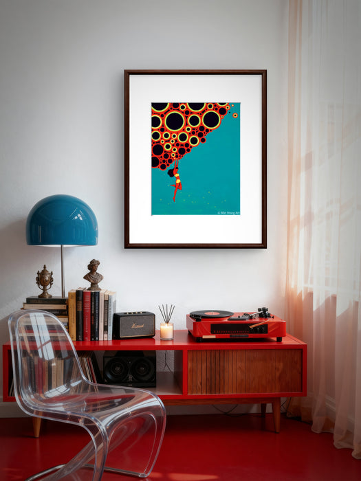 Between Sky and Sea (Matted Print)